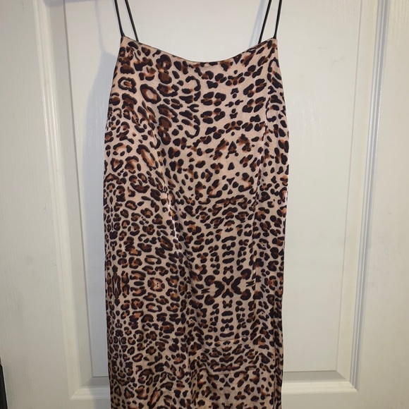 Top Shop Cheetah Print Dress